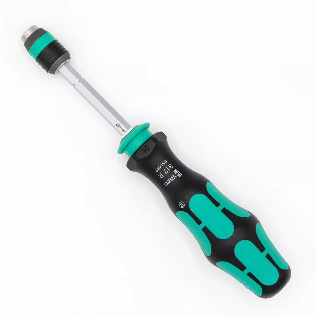 Wera 817 R Bitholding Screwdriver with Rapidaptor Quick-Release Chuck