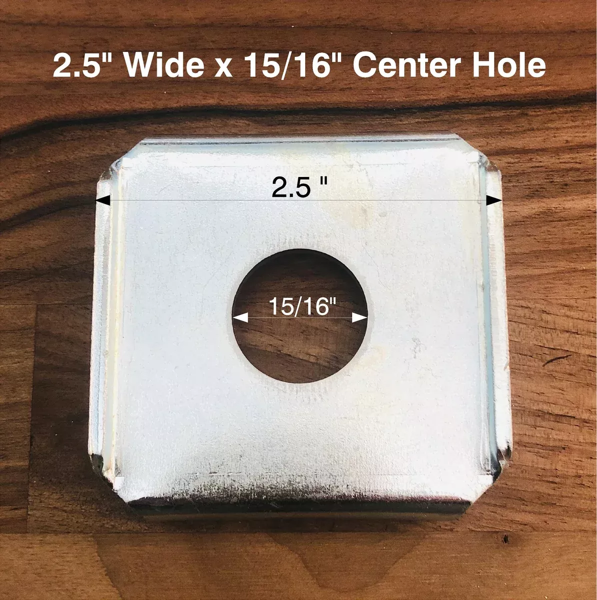 XBE 2.5" W x 15/16" CH Exmark / Toro with Spline X-Blade Dual Mulching Blade Adapter (3 pk)
