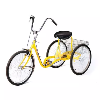 Yellow Industrial Bicycle