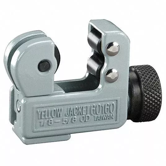 Yellow Jacket 60121 Tubing Cutter, 1/4″ to 7/8″ Cut Cap