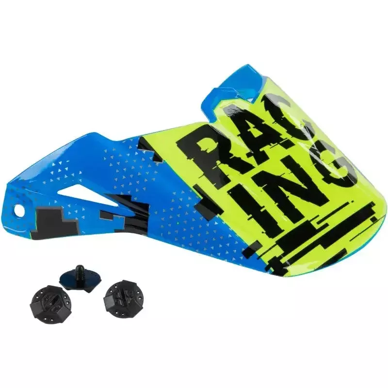 Youth Kinetic Scan Visor Blue/Hi Vis/Pink