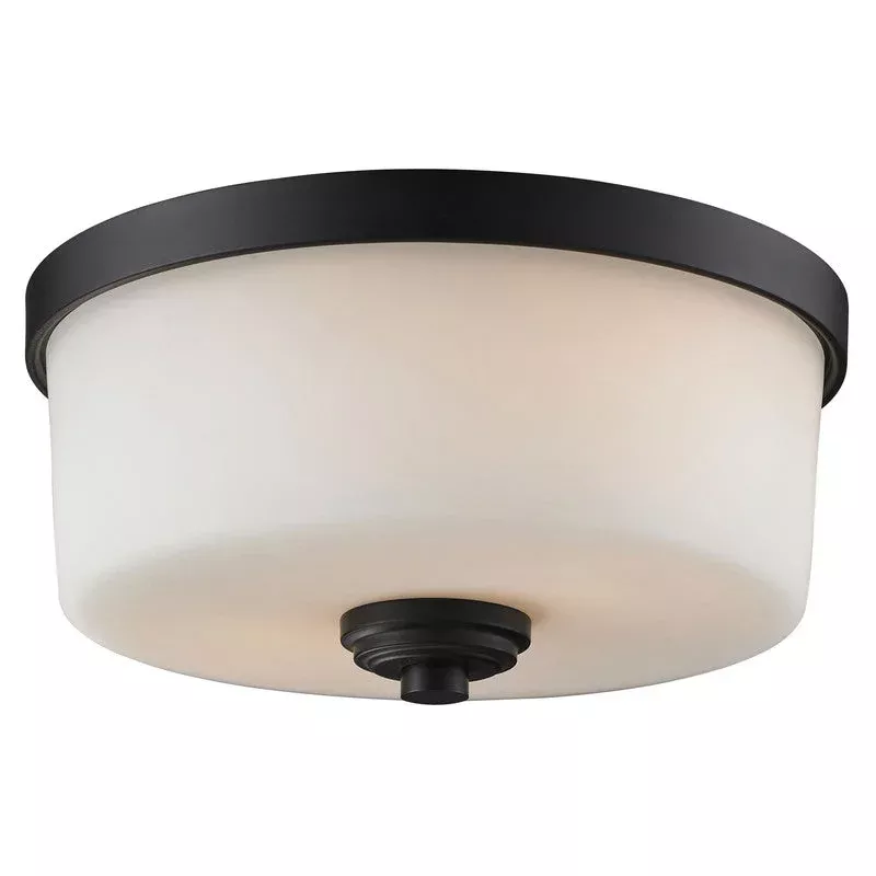 Z-Lite 220F2 – Arlington 2 Light 12″ Flush Mount
