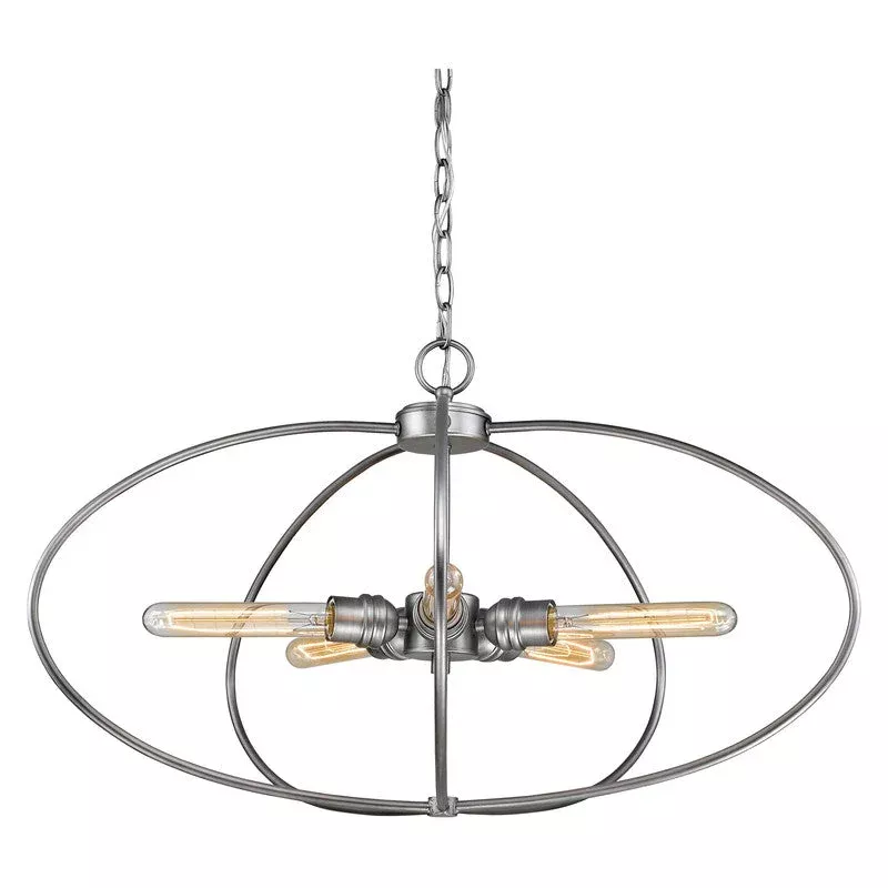 Z-Lite 3000P – Persis 5 Light 28″ Pendant