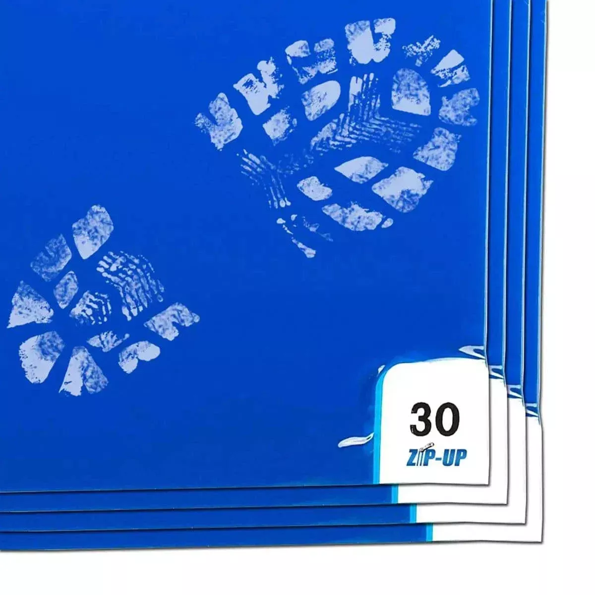Zip-Up Tacky Blue Mats| 24″ x 36″ – 4 Pack